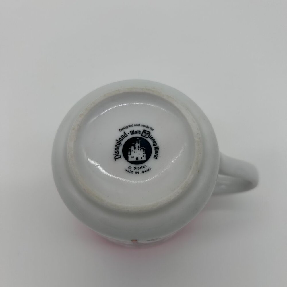 VTG Disneyland Walt Disney Mickey & Friends Carousel Ceramic Coffee‎ Mug Japan - Picture 6 of 8